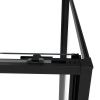 Душевой уголок Vincea Slim Soft VSR-1SS8015CLB 150х80 стекло прозрачное профиль черный без поддона