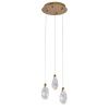 Светильник подвесной Delight Collection OD2439-3 gold/clear