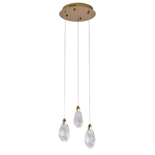 Светильник подвесной Delight Collection OD2439-3 gold/clear - фото 2