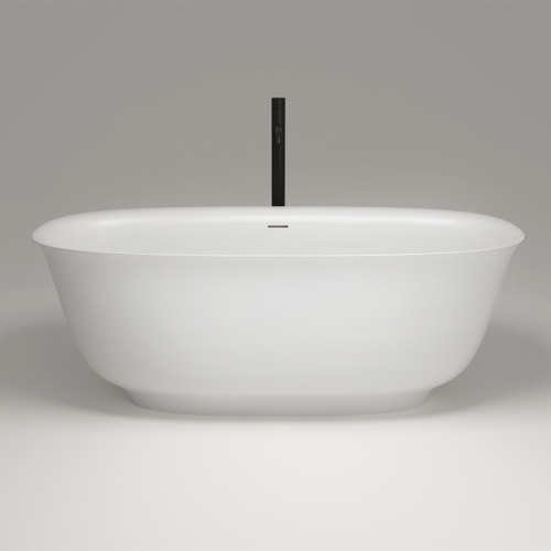 Ванна из искусственного камня Plumberia Selection Seta SETA 170BO 170,5x75 отдельностоящая овальная - фото 2