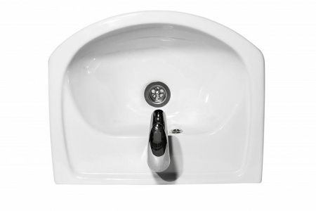 Раковина керамическая Onika Дора 604701 50х40 накладная цвет белый 1 отверстие под смеситель