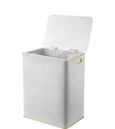 Корзина для белья Geralis Croco KWG-S