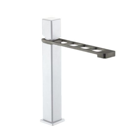 Смеситель Webert OX830402741 на раковину белый/сталь