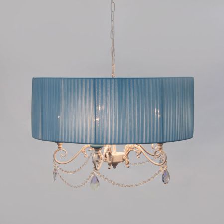 Люстра подвесная Abrasax Christel (Цхристел) L.8303-5CREAM/G-SHADE