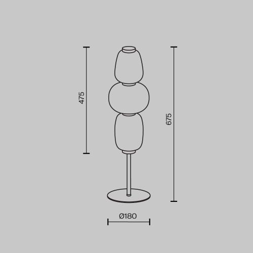 Светильник настольный Maytoni Pattern MOD267TL-L28G3K - фото 2