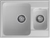 Кухонная мойка Granfest Quarz 09 серый 60х50 цвет серый поверхность матовая