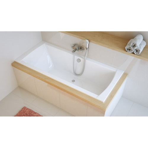 Ванна Excellent AQUARIA WAEX.AQU18WH 180х80 пристенная прямоугольная - фото 2