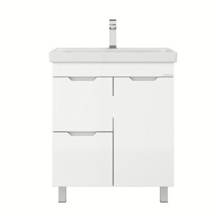 Тумба под раковину Onika Айленд 107062 70х40 напольная цвет белый