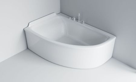 Ванна из литьевго мрамора Astra-Form Анастасия 01010025 180х125 угловая асимметричная с ножками