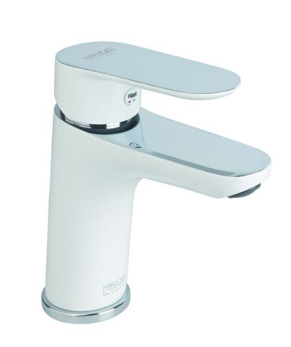 Смеситель Fiore 81WX8123 на раковину белый/хром - фото 2