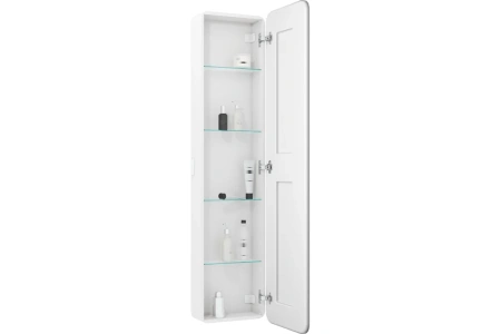 Шкаф-пенал Taliente Amato TA-CBled-L40160 40х160 подвесной цвет белый