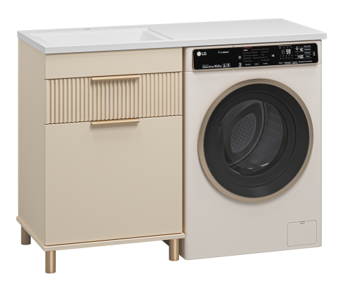 Тумба под раковину Brevita Enfida ENF-07060-031Я 58х48х76 напольная - фото 5