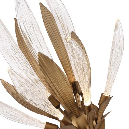 Светильник настенный Delight Collection W168416-7 bronze/clear