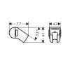 Держатель для душа Hansgrohe WallStoris 27917670 черный