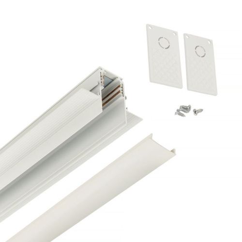 Шинопровод магнитный встраиваемый Myfar Busbar for MagLine 23 (Бусбар фор МагЛине 23) MT0202-3W - фото 2