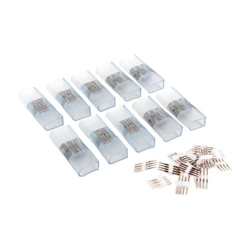 Переходник для одностороннего неона LS001 220V 5050 RGB (10 шт.) Elektrostandard 4690389135057 - фото 3