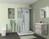 Душевая кабина Niagara Premium 60120114GQR 120х80 прямоугольная с крышей ориентация правая