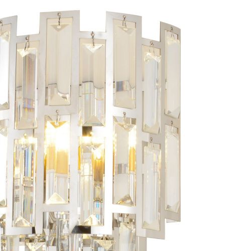 Светильник настенный Natali Kovaltseva Bernardy (Бернарды) BERNARDY 81445/2W CHROME - фото 2