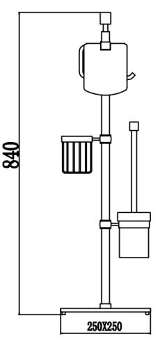 Cтойка Savol S-0Y650H - фото 2