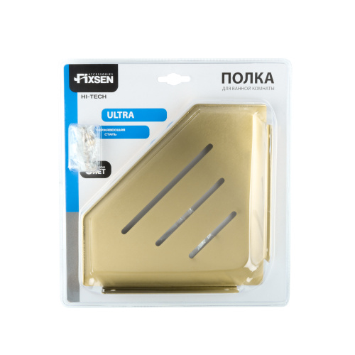 Полка в ванную комнату Fixsen Hi-tech FX-841G - фото 2