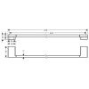 Полотенцедержатель Hansgrohe AddStoris 41747140