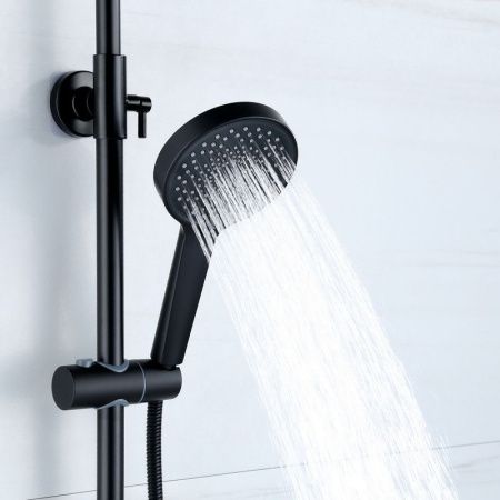 Душевая лейка Bond Circle B01-9788 цвет черный