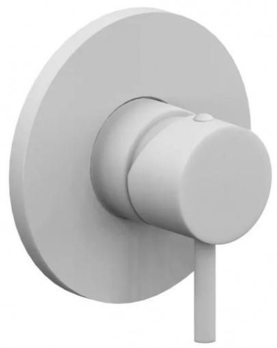 Смеситель для душа Paffoni Light LIG011BO встраиваемый в стену белый без термостата