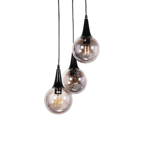 Люстра подвесная Lumina Deco Rocherro (Роцхерро) LDP 11191-3 BK - фото 2