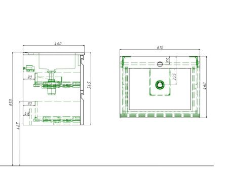 Раковина из сантехнического фарфора Aquatek AQ0460-00 60х50 встраиваемая цвет белый 1 отверстие под смеситель