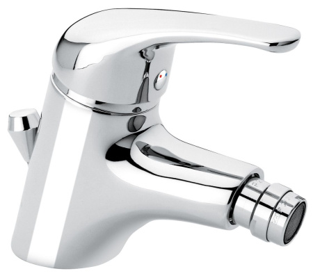 Смеситель Emmevi Ambra 9004/BC на биде белый/хром Смеситель Emmevi Ambra 9004/BC на биде белый/хром
