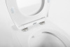 Унитаз подвесной BelBagno PROSPERO BB507B/BB2020SC белый с сиденьем микролифт безободковый каскадный смыв