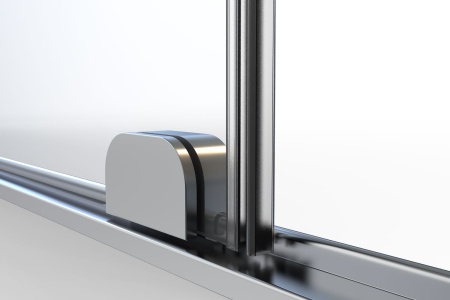 Душевой уголок Allen Brau Fantasy 3.11006.00 + 3.11014.00 120х100 стекло прозрачное профиль хром глянцевый без поддона