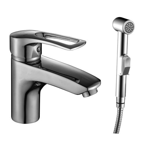 Комплект: смесители для раковины и биде Rossinka T T40-15 хром