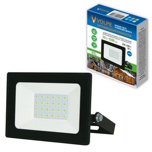 Прожектор Volpe ULF-Q519 30W/GREEN IP65 220-240V BLACK - фото 3