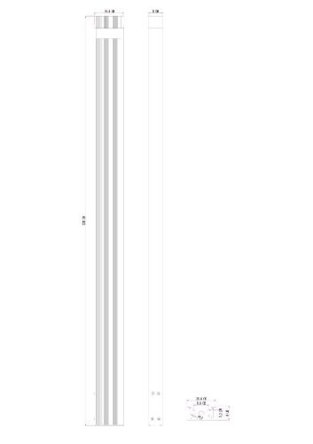 Садово-парковый светильник Arte Lamp Arneb (Арнеб) A2140PA-1BK - фото 2