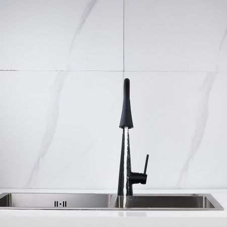 Смеситель для кухни Rose R213H на мойку черный