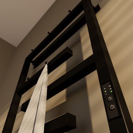 Полотенцесушитель электрический Altasan ЛабиринтПроф ЛабиринтПроф5кр8050ЧМ 55х80 черный