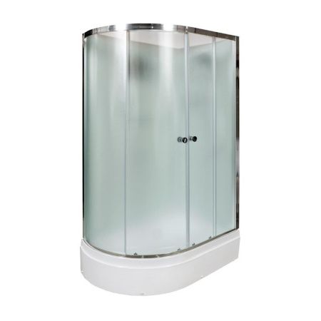 Душевая кабина AvaCan D312R 120х90 асимметричная без крыши ориентация правая