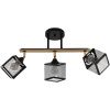 Спот Reluce 01591-3.3-03B BK+FGD+WOOD