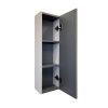 Шкаф Comforty Касабланка 00-00020084CF 30х80 подвесной цвет серый