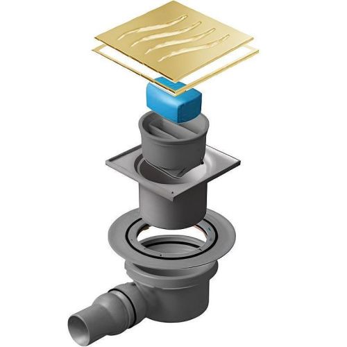 Душевой трап Pestan Confluo Standard Dry 1 Mask Gold 13000169