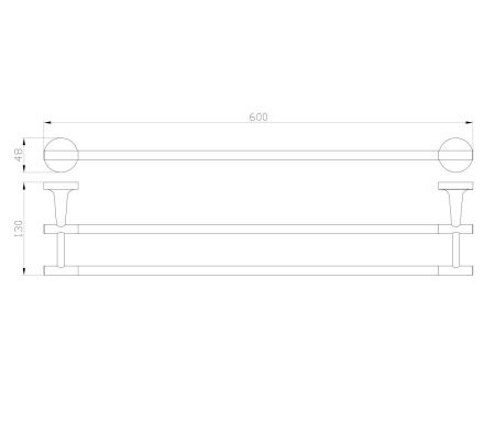 Полотенцедержатель Wonzon & Woghand Simple WW-6511