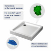 Душевой поддон из стеклопластика RGW SMC-стеклопластик 57350199-01 90х90 белый с ножками