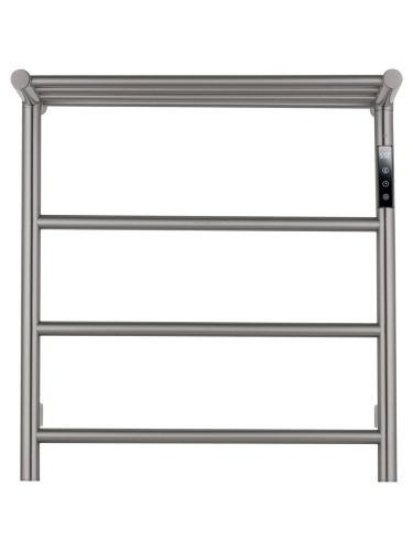 Полотенцесушитель электрический Wonzon & Woghand Bonn WW-AL402-BR 50х50 никель - фото 2