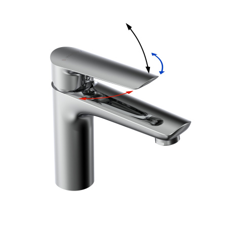 Смеситель Tokito MISAWA TOK-MIS-1011 на раковину хром