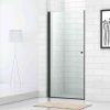 Душевая дверь Cezares ECO ECO-O-B-1-90-C-NERO 90х190 стекло прозрачное профиль черный