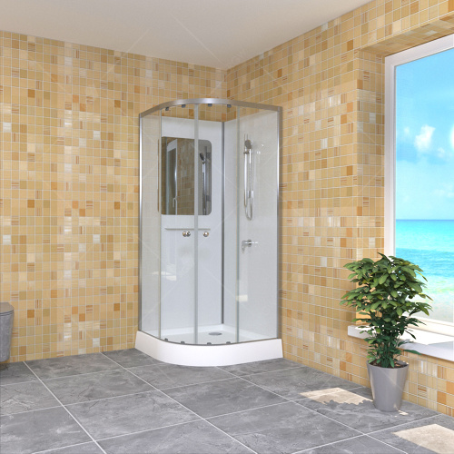 Душевая кабина RGW Andaman 381320888-12 80x80  четверть круга - фото 4