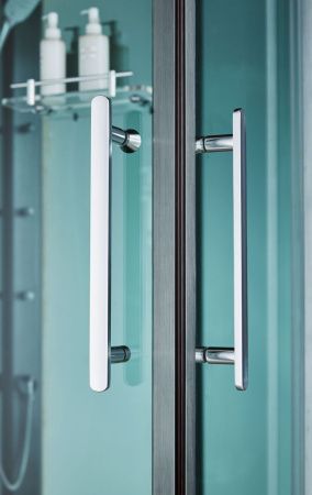 Душевая кабина SSWW BU621L 120х80 прямоугольная с крышей ориентация левая