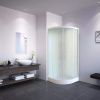 Душевая кабина Parly Bianco EB931 90х90 четверть круга с крышей ориентация универсальная