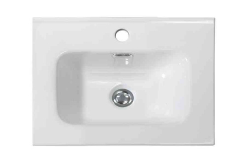 Раковина керамическая BelBagno BB600/390ETL 61х39 накладная цвет белый - фото 3
